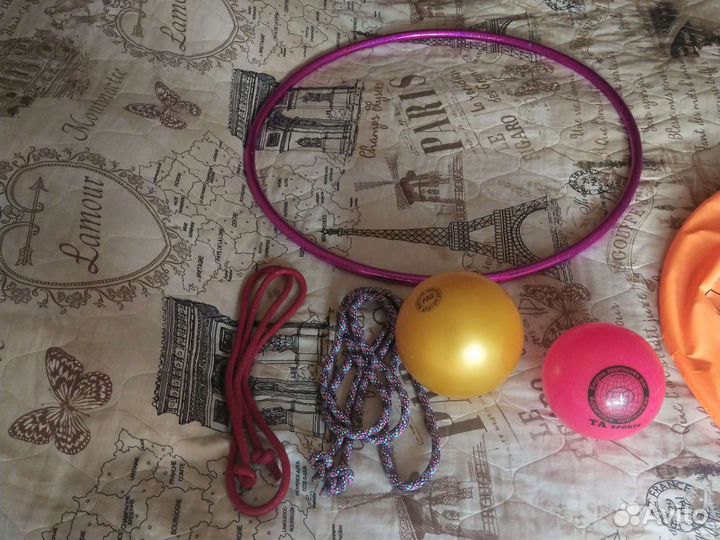 Обруч,мяч,скакалка,чехол