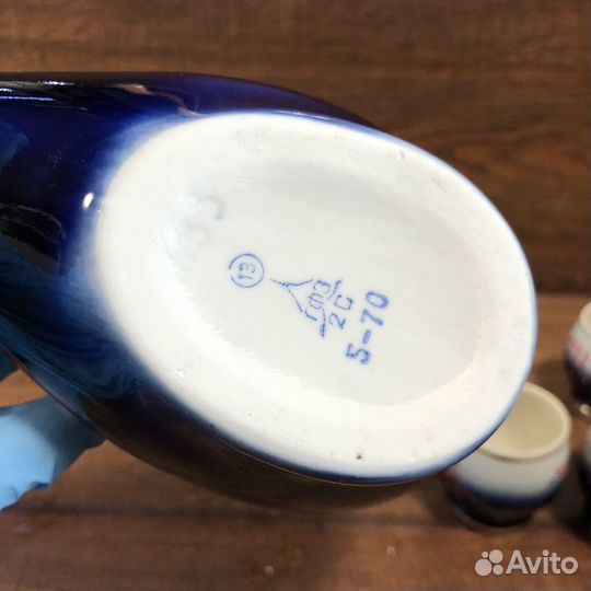 Штоф утка и стопки гфз