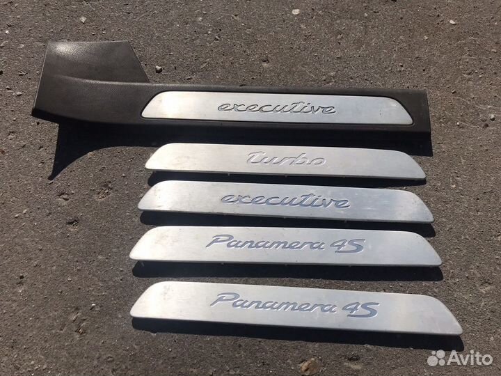 Накладки порога Porsche Panamera 970