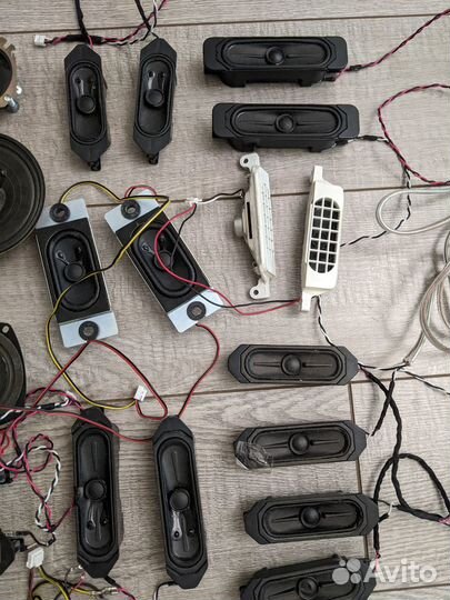 Разные динамики, акустика. 1 лот 20 пар + 5 штук