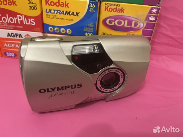 Olympus mju ii пленочный фотоаппарат объявление продам