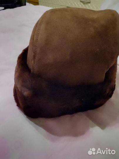 Кепка мужская замшевая, размер L