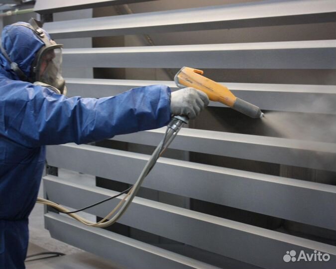 Порошковая краска (камера 4м)