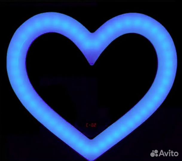 Кольцевая Лампа Сердечко