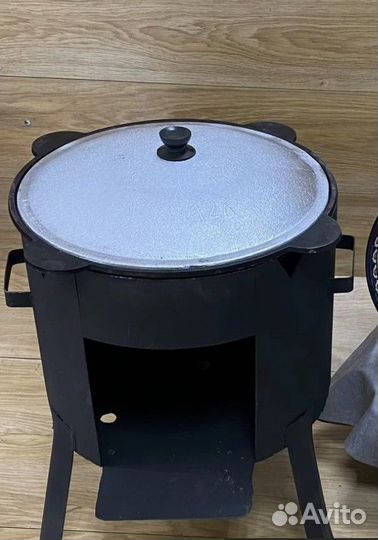 Печь+ Казан 12л