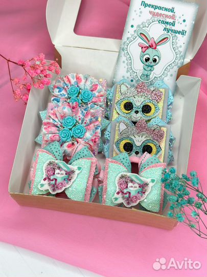 Подарочный бокс для девочки ручная работа