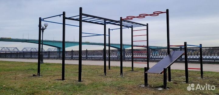 Воркаут площадка спортивный комплекс sswa