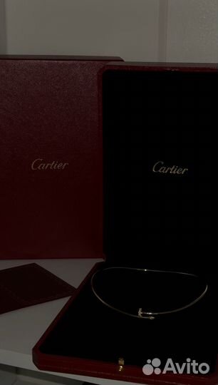Cartier гвоздь колье