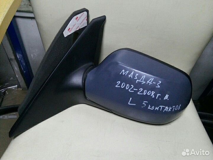 Зеркало электрическое левое Mazda 3 BK 2003-2009