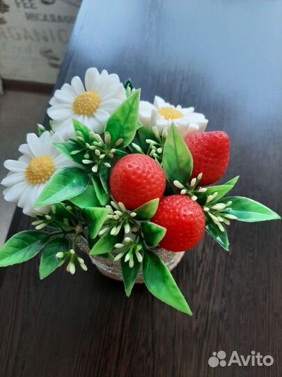 Букет из мыла