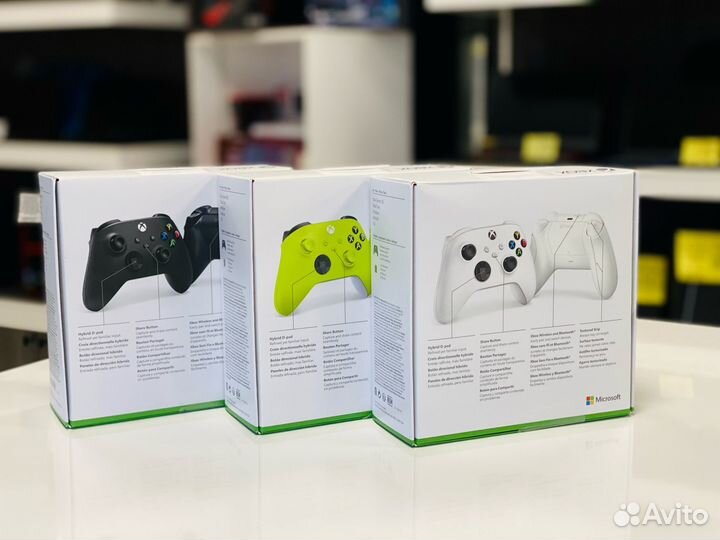Геймпады беспроводные для Xbox/Оригинал/Новые