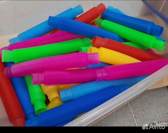 Подарок на Новый год.Поп ит трубки антистресс