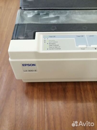 Принтер матричный epson LX 300+2 для вист. Т новый
