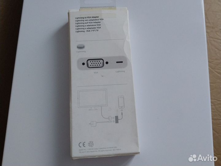 Lightning to vga adapter Apple переходник