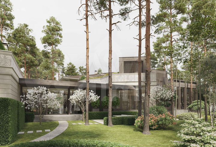 Дом 2634 м² на участке 73 сот.