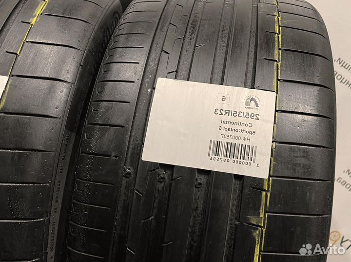Continental SportContact 6 295/35 R23 94Y