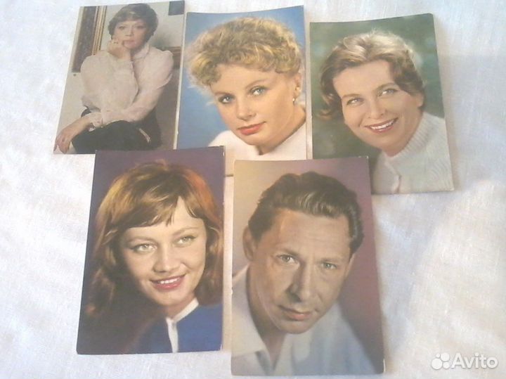 Открытки (карточки почтовые) 1953-58-63 гг