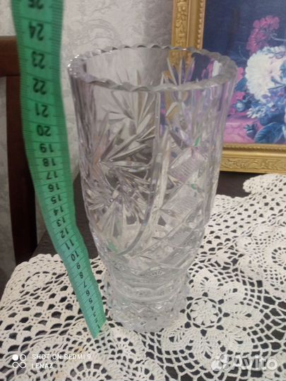 Ваза хрустальная СССР