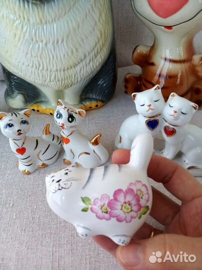Фигурки кошек копилки статуэтки
