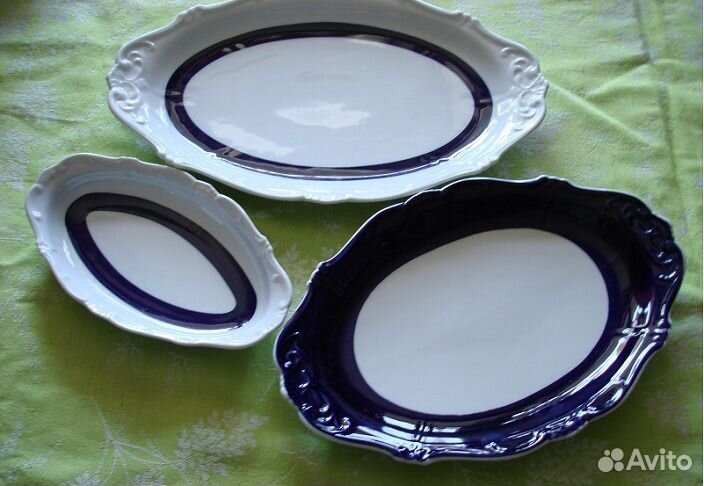 Блюда, чайники, кофейники. Немецкий фарфор