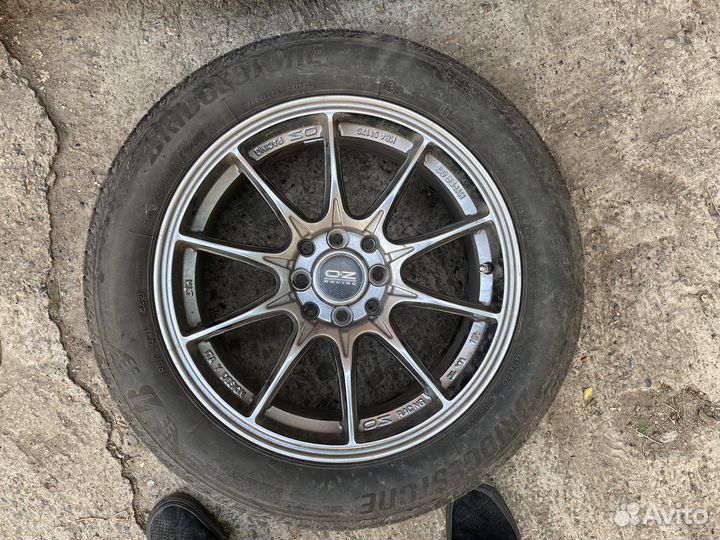 Диски OZ racing pro street r16, 4x114.3, 4x100