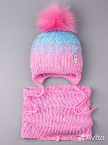 Шлем шапка для девочки