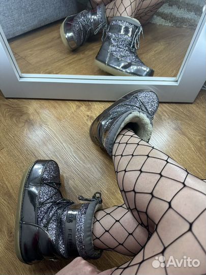 Сапожки зимние 38-39 p-p