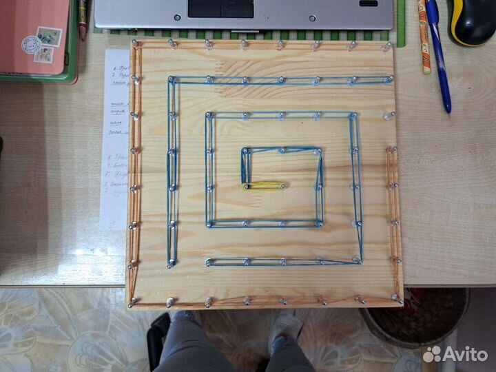 Деревянная развивающая игра