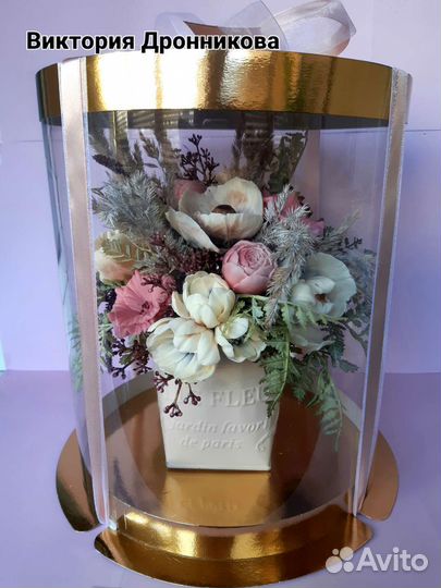 Букет цветов из мыла