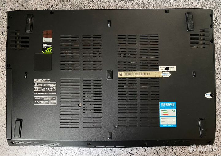 Игровой ноутбук MSI 15,6/i7/RAM16gb/GTX960M 2gb