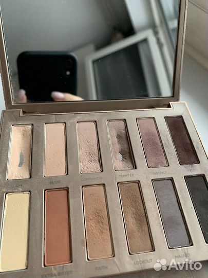 Палетки теней Urban Decay, ColourPop