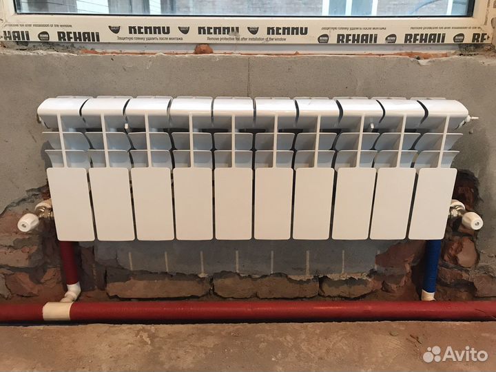 Монтаж отопления