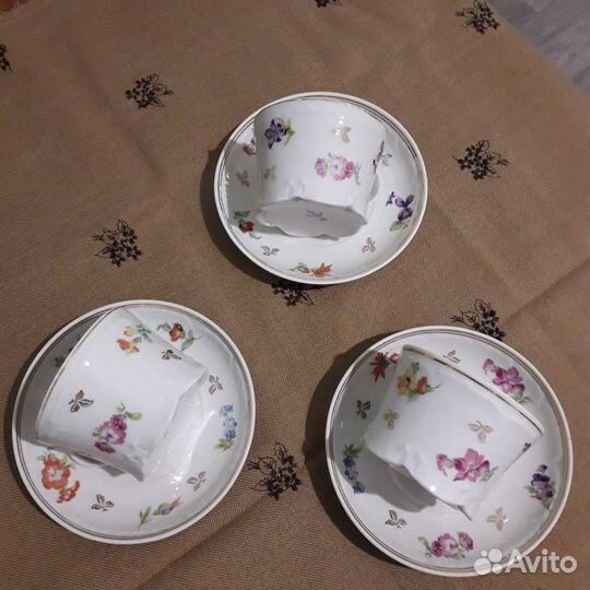 Чайная пара вербилки лимож. Гарднер. Дфз