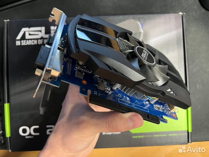 Видеокарта asus GeForce GT 1030 Phoenix