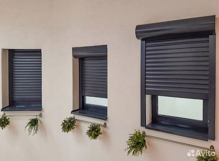 Роллеты, рольставни на окна