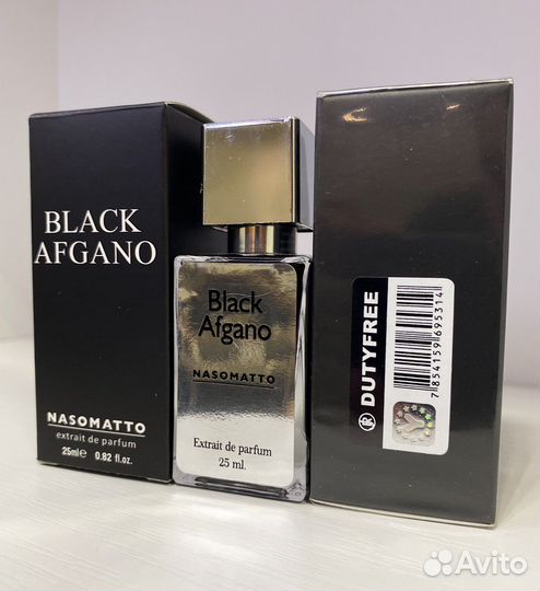Тестер Блэк Афгано Насоматто парфюм мужской духи