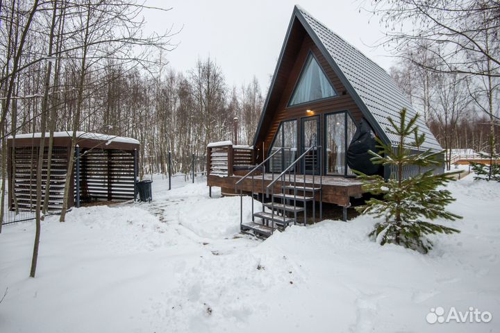 Дом в аренду на сутки с чаном и баней 80 m