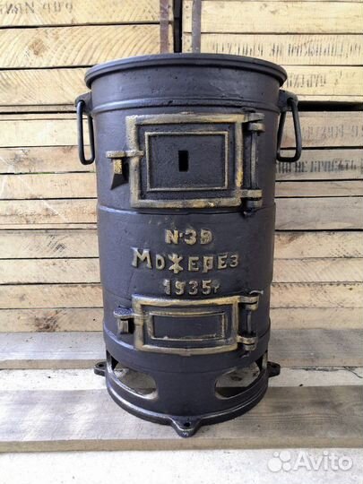 Буржуйка раритет Каганович 1935-1947 ретро редкие