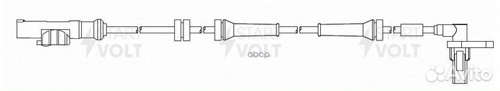 Датчик ABS для а/м Лада Vesta (15) 1.6i/1.8i пер