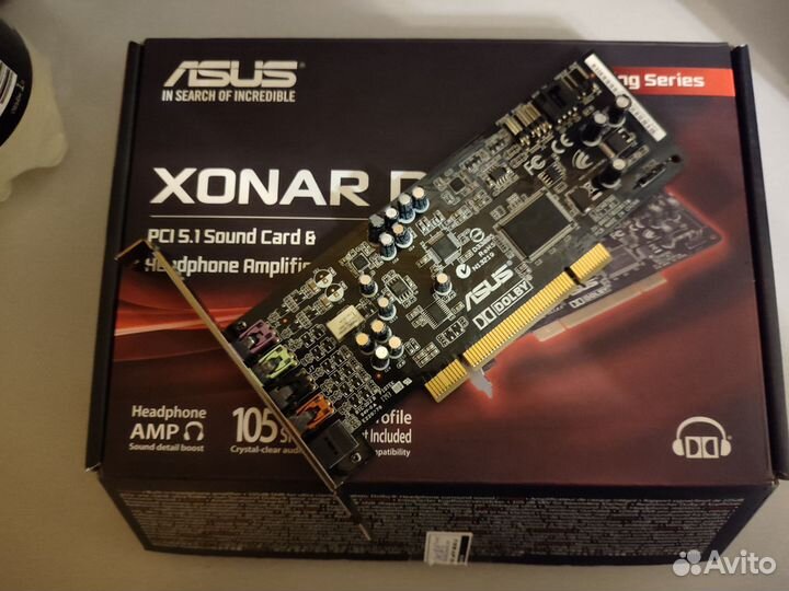 Звуковая карта Asus xonar dg