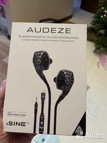 Планарные наушники Audeze isine 10 купить в Москве | Электроника | Авито