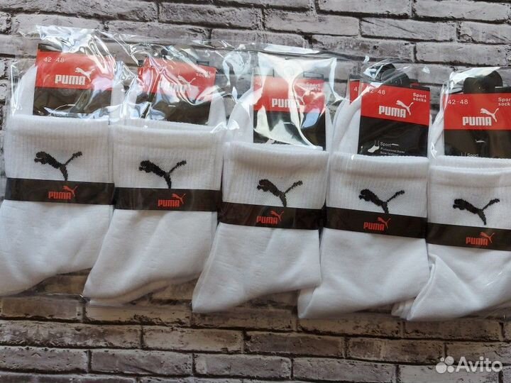 Носки Nike Fila Adidas Reebok