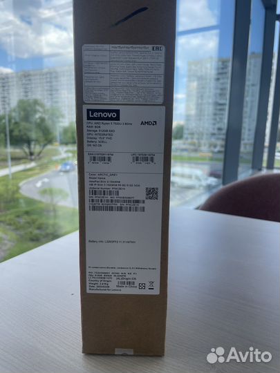 Lenovo Ryzen 5 7520U 8gb 512gb Новый