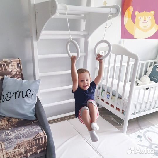 Шведская стенка + комплект аксессуаров