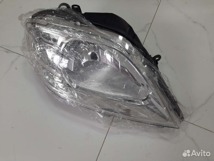 Фары и бампер на Логан 2009-2015