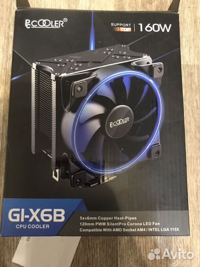 Кулер процеccорный GI-X6B