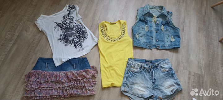 Вещи летние на девушку пакетом