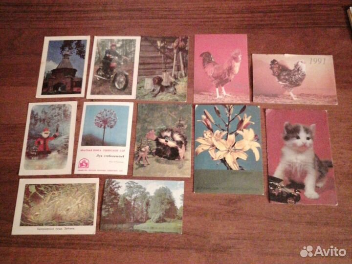 Календарики СССР