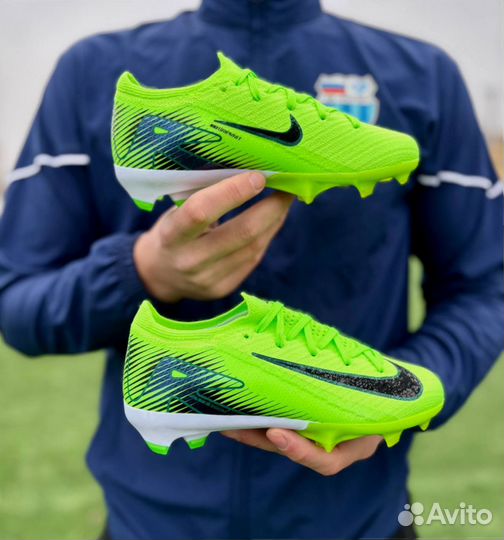 Детские бутсы Nike Mercurial Vapor 16 Light green
