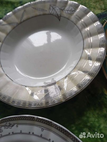 6 Японских фарфоровых тарелок